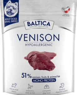 Baltica Hypoallergenic Adult Small Venison Sucha karma dla psa op. 1kg