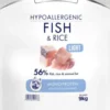 Baltica Hypoallergenic Light Adult XS/S Fish&Rice Sucha karma dla psa op. 9kg + Baltica Przysmak Hello Summer i Piłka plażowa GRATIS