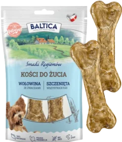 Baltica Kość z wołowiną dla szczeniąt op. 2szt.