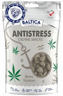 Baltica Przysmak Antistress z konopią dla psa op. 100g