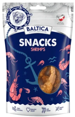 Baltica Przysmak Suszone krewetki dla psa op. 40g