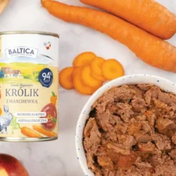 Baltica Smaki Regionów Adult Królik z marchewką Mokra Karma dla psa op. 400g
