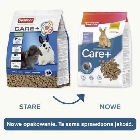 Beaphar CARE+ RABBIT Sucha karma dla królika op. 1.5kg