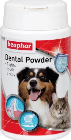 Beaphar Preparat do higieny jamy ustnej Dental Powder dla psa i kota op. 75g