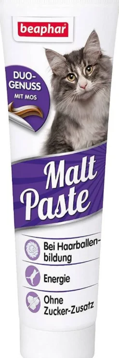 Beaphar Preparat odkłaczający Duo Malt Paste dla kota op. 100g