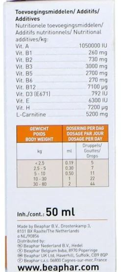 Beaphar Preparat regenerujący sierść Laveta Super dla psa poj. 50ml