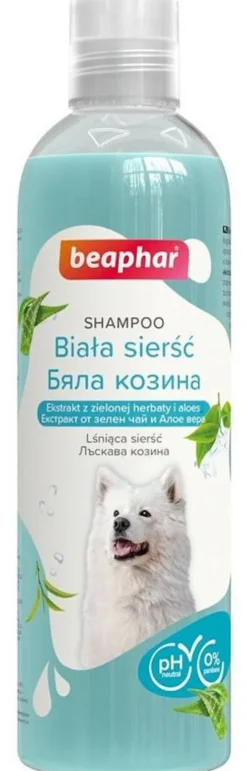 Beaphar Szampon do sierści białej dla psa poj. 250ml