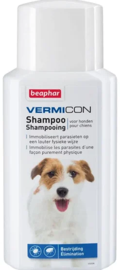 Beaphar Vermicon Szampon na kleszcze i pchły dla psa poj. 200ml