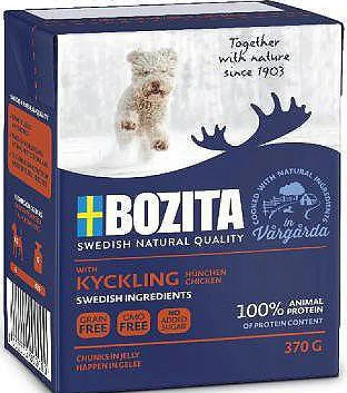 Bozita Adult Chicken in Jelly Mokra Karma dla psa op. 370g WYPRZEDAŻ