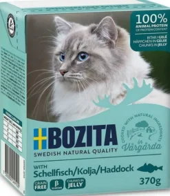 Bozita Adult Dorsz w galaretce Mokra Karma dla kota op. 370g