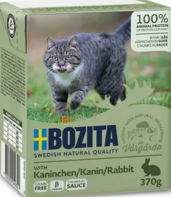 Bozita Adult Królik w sosie Mokra Karma dla kota op. 370g