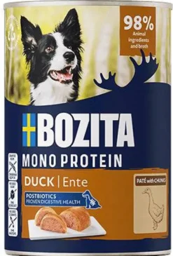 Bozita Adult Monoprotein Duck Mokra Karma dla psa op. 400g Pakiet 6szt. WYPRZEDAŻ
