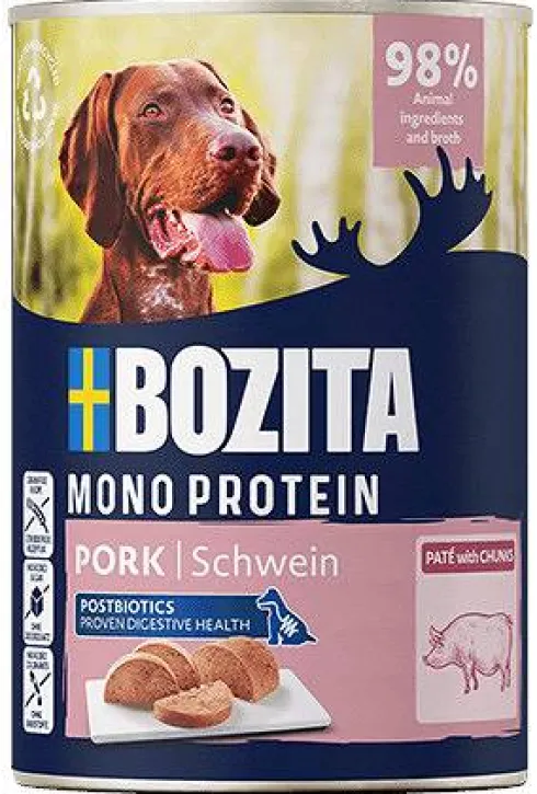 Bozita Adult Monoprotein Pork Mokra Karma dla psa op. 400g WYPRZEDAŻ