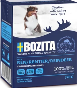 Bozita Adult Reindeer in Jelly Mokra Karma dla psa op. 370g WYPRZEDAŻ