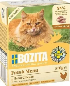 Bozita Adult Sterilised Kurczak w sosie Mokra Karma dla kota op. 370g