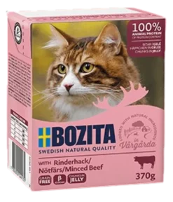 Bozita Adult Wołowina w galaretce Mokra Karma dla kota op. 370g