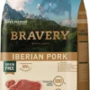 Bravery Adult Medium/Large Iberian Pork Grain Free Sucha karma dla psa op. 12kg + Amity Przysmak op.100g GRATIS