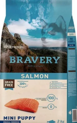 Bravery Puppy Mini Salmon Grain Free Sucha karma dla szczeniaka op. 2kg