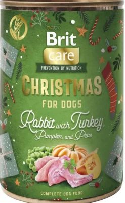 Brit Care Adult Christmas Rabbit&Turkey Mokra Karma dla psa op. 400g