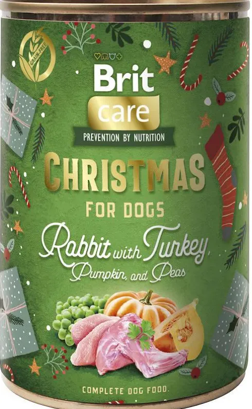 Brit Care Adult Christmas Rabbit&Turkey Mokra Karma dla psa op. 400g