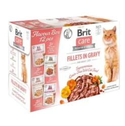 Brit Care Adult Fillets in Gravy Mokra Karma dla kota op. 12x85g