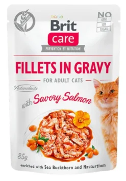 Brit Care Adult Fillets in Gravy Mokra Karma dla kota op. 12x85g