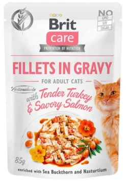 Brit Care Adult Fillets in Gravy Mokra Karma dla kota op. 12x85g
