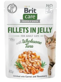 Brit Care Adult Fillets in Jelly Mokra Karma dla kota op. 12x85g