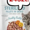 Brit Care Adult Sterilised Rabbit GRAVY Mokra karma dla kota op. 85g SASZETKA Pakiet 24szt.