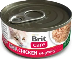 Brit Care Cat Adult Chicken in gravy Mokra Karma dla kota op. 80g