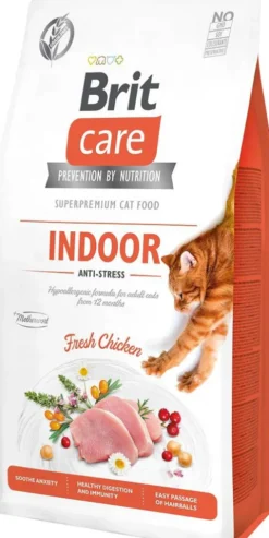 Brit Care Cat Grain-Free Indoor Sucha Karma dla kota op. 7kg