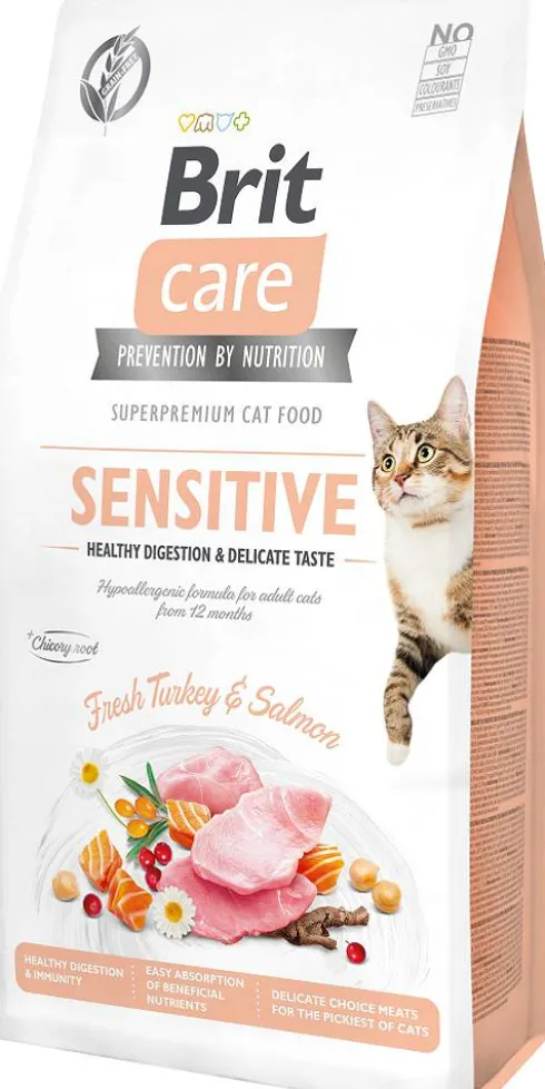 Brit Care Cat Grain-Free Sensitive Sucha Karma dla kota op. 400g