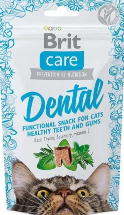 Brit Care Cat Przysmak Snack Dental dla kota op. 50g