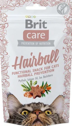 Brit Care Cat Przysmak Snack Hairball dla kota op. 50g