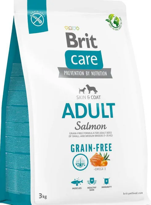 Brit Care Grain-Free Adult Salmon Sucha Karma dla psa op. 3kg