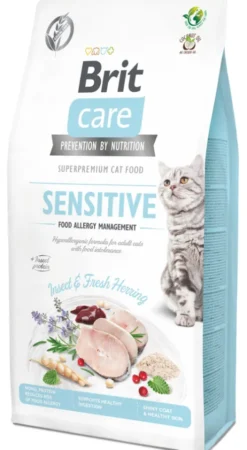 Brit Care Grain-Free Insect&Herring Sensitive Sucha Karma dla kota op. 400g
