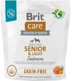 Brit Care Grain-Free Senior&Light Salmon Sucha Karma dla psa op. 1kg