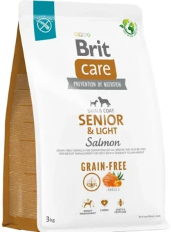 Brit Care Grain-Free Senior&Light Salmon Sucha Karma dla psa op. 3kg