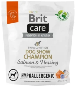 Brit Care Hypoallergenic Dog Show Champion Adult Salmon&Herring Sucha Karma dla psa op. 1kg