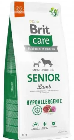 Brit Care Hypoallergenic Senior Lamb Sucha Karma dla psa op. 12kg