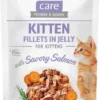 Brit Care Kitten Salmon JELLY Mokra karma dla kociąt op. 85g SASZETKA
