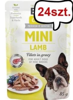 Brit Care Mini Adult Lamb Mokra Karma dla psa op. 85g Pakiet 24szt.