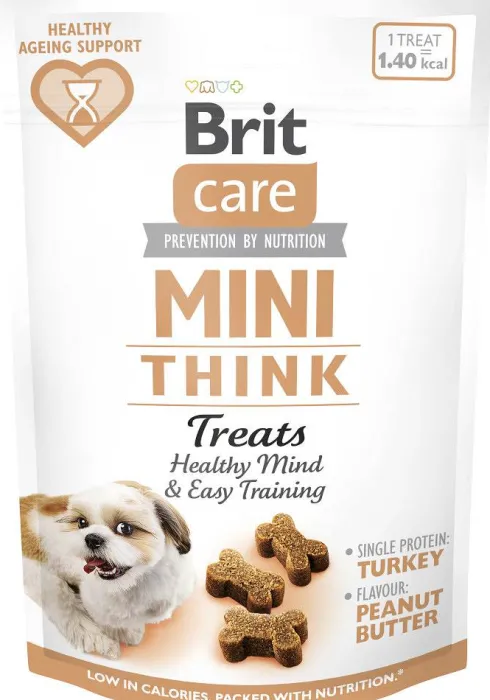 Brit Care Mini Treats Przysmak Think dla psa op. 50g