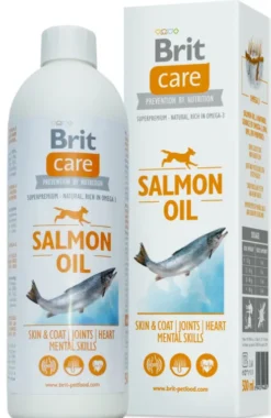 Brit Care Olej z łososia dla psa i kota poj. 1000ml
