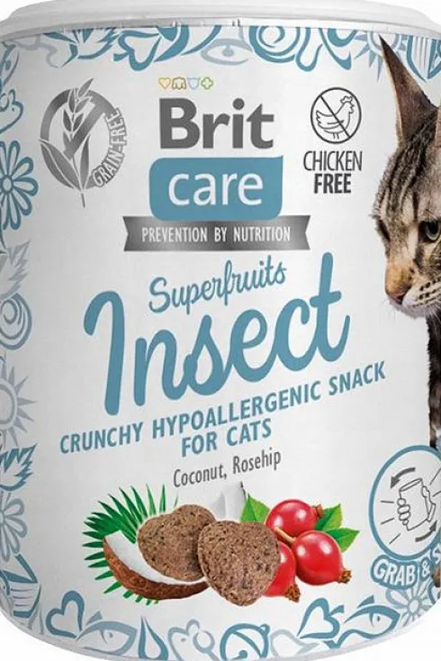 Brit Care Przysmak Superfruits Insect dla kota op. 100g
