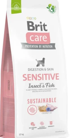 Brit Care Sustainable Adult Sensitive Insect&Fish Sucha Karma dla psa op. 12kg