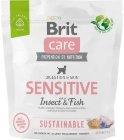 Brit Care Sustainable Adult Sensitive Insect&Fish Sucha Karma dla psa op. 1kg