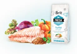 Brit Fresh Adult Large Breed Fish with Pumpkin Sucha Karma dla psa op. 2x12kg MEGA-PAK