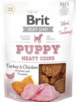 Brit Meaty Jerky Puppy Meaty Coins dla szczeniaka op. 80g