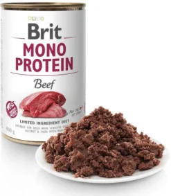 Brit Mono Protein Adult Beef Mokra Karma dla psa op. 400g